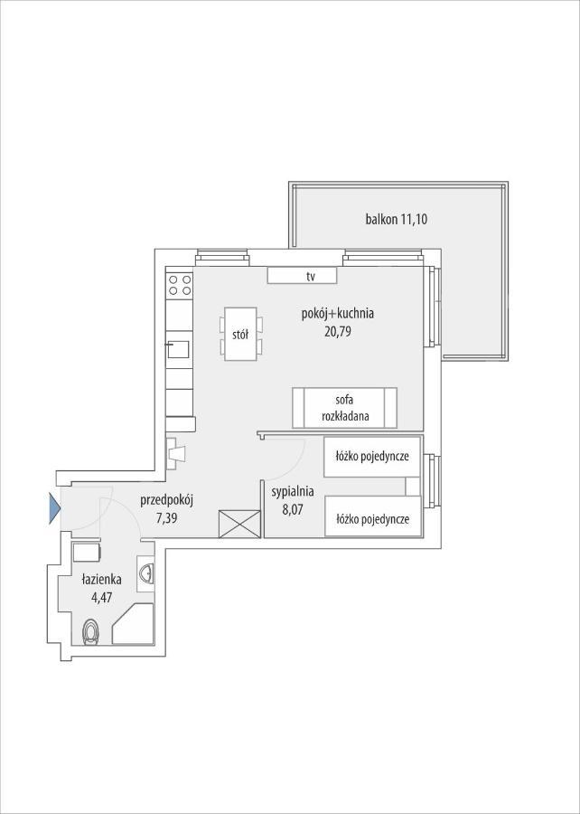 Apartament Amber Comfort Z Prywatnym Miejscem Parkingowym Kołobrzeg Eksteriør bilde